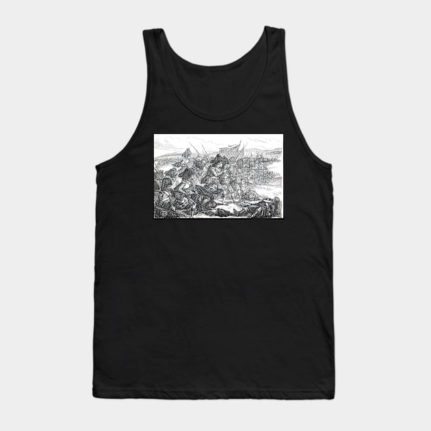 Advance of the Highlanders at the battle of Alma, Crimean War, 1854 Tank Top by artfromthepast